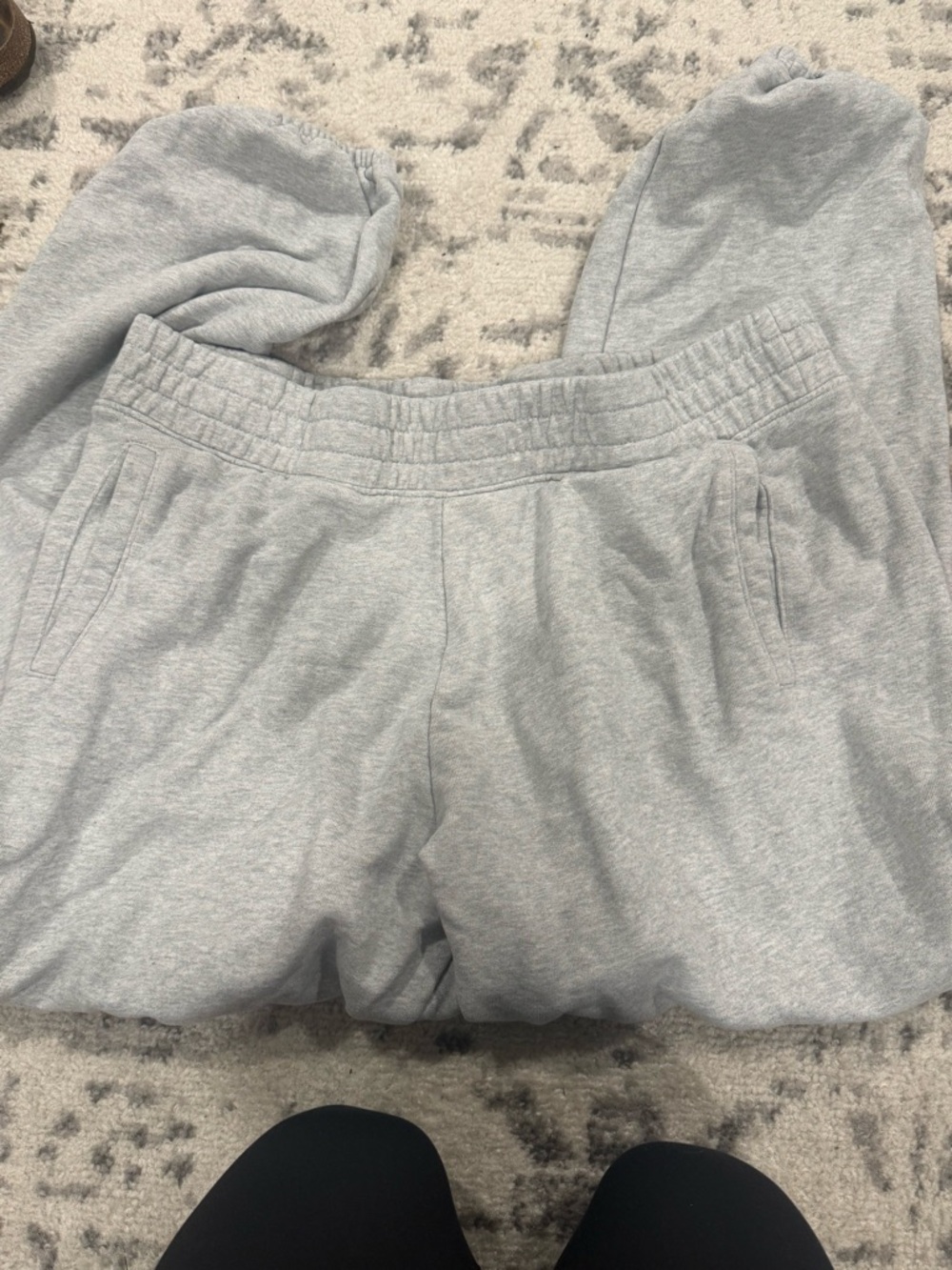 Women’s Light Gray Sweatpants Aerie